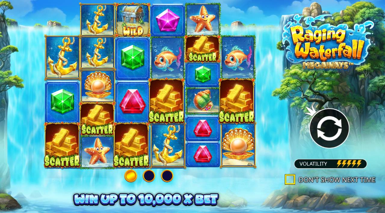 Raging Waterfall Megaways (Pragmatic Play) Image 1